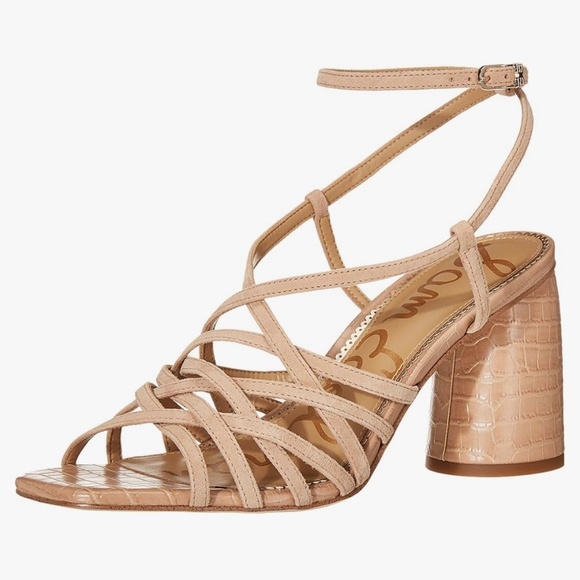 NWOT Sam Edelman Daffodil heeled sandal - Picture 1 of 6